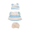 Ropa Popular Transfronteriza para Muñecas de Vinilo Ropa para Muñeca American Girl de 10 pulgadas Muñeca Reborn Accesorios para Muñecas Conjunto de Pijama