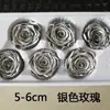 Rosa eterna de 5-6 cm de doble color, flor Tanabata, regalo de San Valentín, Navidad, cumpleaños, caja de regalo, materiales de regalo