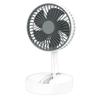 Novo Ventilador USB Dobrável Telescópico com Carregamento, para Pendurar na Parede, Camping ao Ar Livre, Escritório, Mesa de Cabeceira, Desktop, Pequeno Ventilador Portátil Multiuso