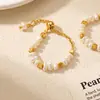 Anillo de Perla Real de Agua Dulce Natural para Mujer, Lujo Ligero, Gama Alta, Diseño Original de Nicho, Joyería Retro Francesa para el Trabajo para Mujer