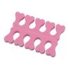 Productos para decoración de uñas, esponja de algodón para dedos, separador de dedos, separador de dedos y separador de algodón para dedos, paquete de dos