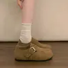 Sapatos Birkenstock com sola grossa para aumentar a altura para mulheres, novo modelo outono 2026, mocassins de calçar, mocassins super populares, sapatos individuais Birkenstock