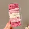 Ligas para el Cabello de Cable de Teléfono de Alta Calidad, Cuerdas para el Cabello de Lunares de Alta Elasticidad, Accesorios para el Cabello de Verano para Mujeres, Plástico Duradero sin Marcas Color Menta