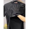 Camiseta Casual de Meia Manga Jinpu Clothing Verão com Sensação de Gelo para Homens e Mulheres, Manga Curta Fina Respirável de Seda de Gelo, Solta Elástica de Alta Qualidade