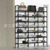 Zapatero de Plástico Simple para Puerta Hogar Multicapa a Prueba de Polvo Zapatero Interior de Gran Capacidad Zapatero Multifuncional