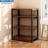 Rack de Armazenamento Multifuncional de Cozinha de Chão Multicamadas para Casa Armário Lateral de Jantar Armário de Armazenamento Armário de Armazenamento Integrado Montado na Parede