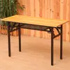 Atacado do Fabricante Mesa Dobrável Treinamento Mesa Longa Multifuncional Exterior Portátil Simples Aprendizagem Mesa de Conferência