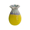 Cerâmica Jingdezhen Mini Vaso Hidropônico Recipiente para Flores Ornamento de Presente Criativo Decoração de Arranjo de Flores Venda Direta de Fábrica Atacado