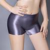 Desejo tentação Europeu e Americano popular tubo de alta-brilho justo sexy tentação boxers conjunto de duas peças lingerie sexy