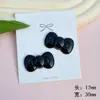 Negro y Blanco Rojo Vino Gatito Acrílico DIY Accesorios Funda de Teléfono Celular Zapatos con Agujero Parche Pasador Accesorios para el Cabello Material