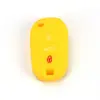 Aplicable a Peugeot 3008 Funda de Silicona para Llave Plegable 3 Llaves Universal Cubierta Antigolpes Cubierta Protectora Antirrobo para Llave de Coche