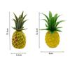 Simulación de piña, simulación de frutas y verduras de plástico, decoración navideña, decoración del hogar, accesorios para cámaras, modelos, fabricantes en stock