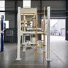Máquina semi-automática pequena para sacos de tonelada, equipamento de enchimento de sacos de tonelada para pó químico e mineral, pesagem automática