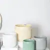 Vasos de Flores Cerâmicos para Varanda Uso Doméstico, Tamanhos Grande e Pequeno, Vasos de Cerâmica para Phalaenopsis, Clorofito, Monstera e Rosa, com Desenhos Pintados