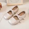 Nuevos Zapatos Hanfu para Niñas Estilo Chino Colección Primavera y Otoño 2026, Zapatos de Princesa de Suela Blanda Estilo Antiguo, Nuevos Zapatos Mary Jane Estilo Chino para Combinar con Cheongsam