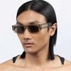Nuevas Gafas de Sol Caja Bosque de Álamo Estilo Ins Europeo y Americano Muestra Personalidad Placa de Moda Gafas SL660 para Hombres y Mujeres