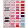 Cinta de poliéster de color sólido de 4 cm en stock para materiales de floristería, envoltorio de flores, decoración de cajas de regalo para pastelerías, cinta DIY