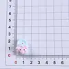 Zapatillas de animales lindas Mengmeng accesorios de resina pasador DIY accesorios para refrigerador fabricantes al por mayor accesorios brillantes