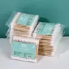 Maioli 100 Bolsas de Hisopos de Algodón de Doble Punta Desechables Hisopos de Algodón Sanitarios de Doble Punta para Maquillaje y Limpieza de Oídos Regalos