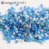 Miyuki Japón importado 3mm color sólido cuentas de porcelana cuentas de arroz hecho a mano diy cuentas sueltas pulsera aretes material accesorios