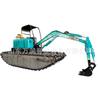 Exportación de equipos de dragado anfibio, plataforma excavadora anfibia, draga anfibia en stock