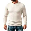 2026 Comercio Exterior Moda Europea y Americana para Hombre Corte Delgado Talla Grande Cuello Redondo Tejidos de Punto Estilo Nuevo Ropa de Punto Casual para Hombre