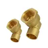Codo de Cobre Hailiang Latón 90 Grados Rosca Macho Conexión Tubería de Cobre Accesorios de Refrigeración Ingeniería Venta al por Mayor