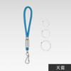Llavero para exteriores hebilla de montañismo cuerda de mano anti-pérdida hebilla fija de acero inoxidable cordón para joyería llavero multifunción al por mayor