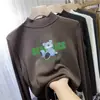 Y2517# camiseta de manga larga Joker de terciopelo alemán para niñas otoño nuevo estilo coreano para niños estilo extranjero para bebé camiseta básica a la moda T