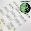 Adesivos de Piano Populares Transfronteiriços Silicone Universal Identificação para Iniciantes Partitura Adesivos de Notas Coloridas Acessórios de Piano Adesivos de Notas
