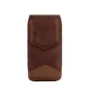 Funda de cuero vertical universal para colgar en la cintura para hombre, estilo de negocios, para llevar en el cinturón, tela Oxford, resistente al desgaste, bolsa de teléfono portátil