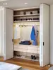 Trilho de Porta Deslizante Dobrável para Guarda-Roupa Guarda-Roupa Estilo Japonês Porta Deslizante Dobrável Trilho Deslizante Superior e Inferior Acessórios de Ferragens com Polia