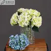 Hortensia Artificial con Textura Realista, Decoración de Hortensia de PU para Eventos de Boda, Planta Ornamental, Flor Falsa de Hortensia Fresca