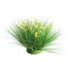 Simulação de grama taboa, grama de junco, galho único, paisagem diy fazendo palheiro, palheiro, grama, grama falsa verde, decoração de cenário