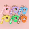 Capibara Silicona Billetera para Monedas Llavero Colgante Dibujos Animados Mini Bolsita de Almacenamiento Colgante para Mochila Bolsa para Auriculares Venta al por Mayor