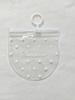 Bolsa de muestra en stock bolsa ziplock bolsa para joyas bolsa de embalaje de plástico transparente bolsa para joyas de PVC logo impreso