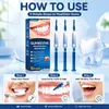 FACNURT Gel Reparador Periodontal Cuidado Suave de las Encías Limpieza Bucal Diaria Aliento Fresco Esencia Dental Transfronterizo
