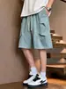Shorts de Trabajo de Marca de Moda para Hombre, Estilo Delgado de Verano 2026 Nuevo Modelo, Shorts Deportivos Versátiles para Exteriores, Shorts Casuales de Cinco Puntos al por Mayor