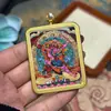 Gran Venta Tíbet Nepal Puro Pintado a Mano Thangka Yutig Mingwang Núcleo de Tarjeta 4*5