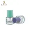 Frasco Dispensador Cosmético Tipo Bomba de Fundo Grosso Redondo Reto Novo Estilo 30ml para Base Líquida, Frasco Vazio 30ml para Produto de Skincare