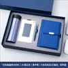 Caderno A5 com Logo Personalizável, Capa Dupla para Escritório, Bolso Interno, Bloco de Notas, Copo Térmico, Conjunto de Guarda-chuva