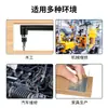 Mini llave de vaso de doble cabeza, llave en forma de L de 7, adaptador para broca de destornillador de aire de 6,35 mm, suministro al por mayor