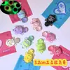 Tartaruga Luminous Pequena Animal Imagem DIY Par Brinquedo Enfeites de Mesa Artesanato de Resina Tartaruga Luminous Pequena