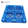 Paleta de Plástico en Forma de Rejilla 1100*1100 Paleta de Alta Resistencia, Carga Dinámica 1.5 Toneladas, Carga Estática 5 Toneladas, Material de Polietileno
