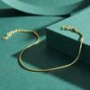 Modian plata esterlina s925 estilo coreano diseño de personalidad versátil simple ins cadena de hueso de serpiente temperamento pulsera joyería para mujer