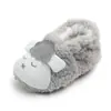 Otoño e Invierno Nuevos Zapatos de Vellón de Coral Oveja No se Caen Fácilmente Zapatos para Bebé Niño Pequeño Zapatos de Bebé 1209