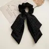 Scrunchie de Renda de Alto Valor Estilo Coreano para Mulheres, Acessório de Cabelo de Luxo com Alta Elasticidade e Elástico Durável