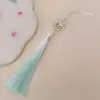 Colgante de borla degradado de gato nuevo Guanshan Yue 12CM Espiga Cheongsam Hanfu Ropa para niños Colgante Colgante colorido