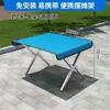Estanterías Portátiles y Extensibles para Puestos de Mercado, Mesas Plegables de Bambú para Acampar al Aire Libre, Exhibidores para Puestos de Mercado Nocturno