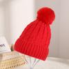 Gorro de Punto Básico de Color Sólido Estilo Coreano, Versátil Gorro Cálido de Lana para Otoño e Invierno, Gorro de Lana Casual Unisex
